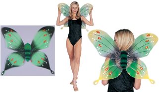 GREEN BUTTERFLY WINGS