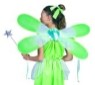 &nbsp;&nbsp;&nbsp;Pixie wings - Green fairy wings - 24"x10" (Child).