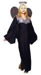 Angel Of Darkness costume includes sequined gown &amp; halo.