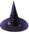 Classic style witch hat that towers 14 inches and has a 16 inch brim.